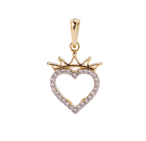 Dije  Corazón Corona