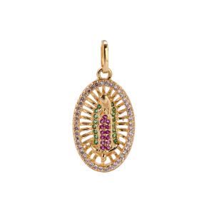 Dije Virgencita de Guadalupe mediana